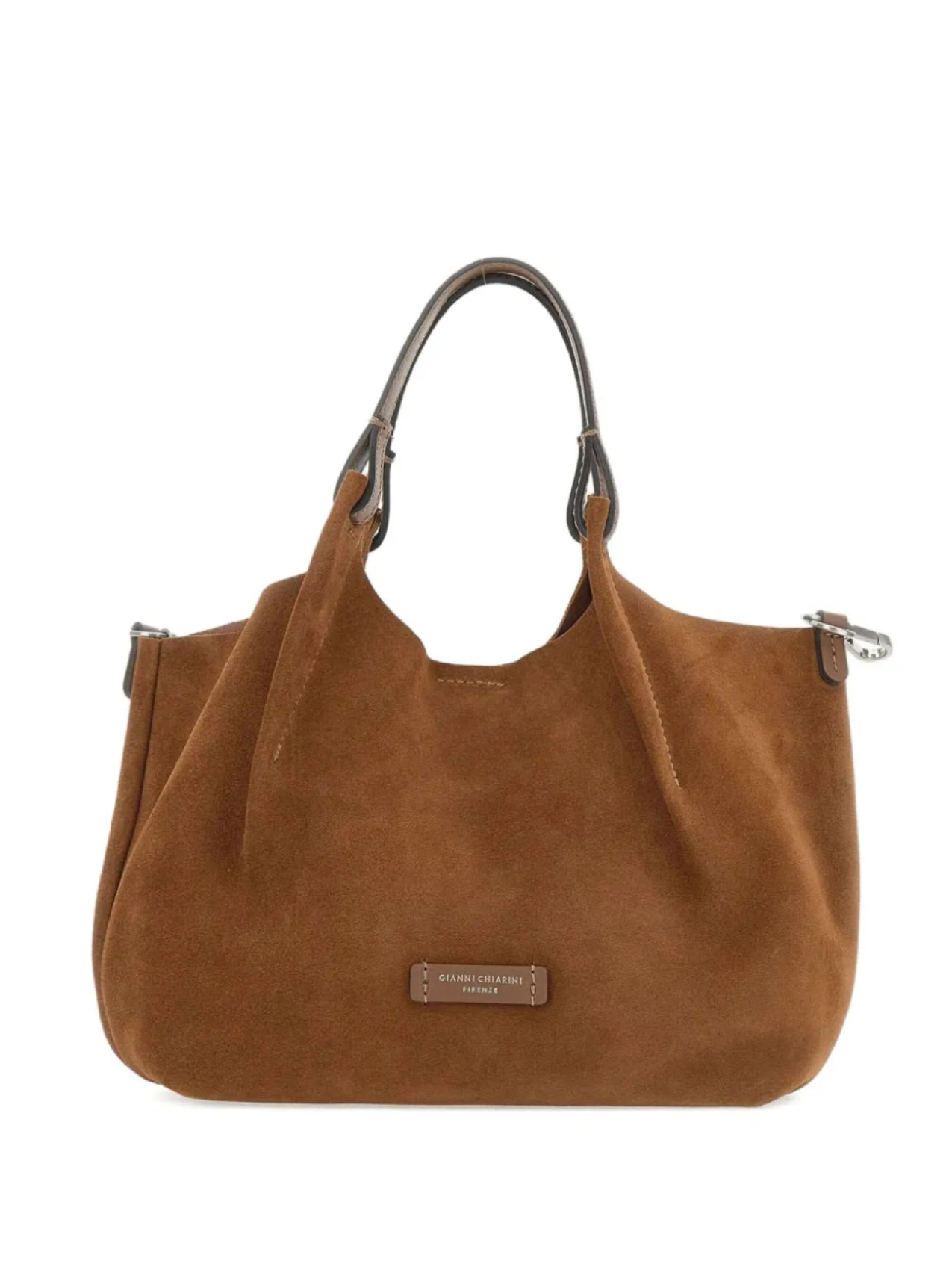 GIANNI CHIARINI Dua замшевая сумка-тоут, коричневый
GIANNI CHIARINI Dua замшевая сумка-тоут, коричневый