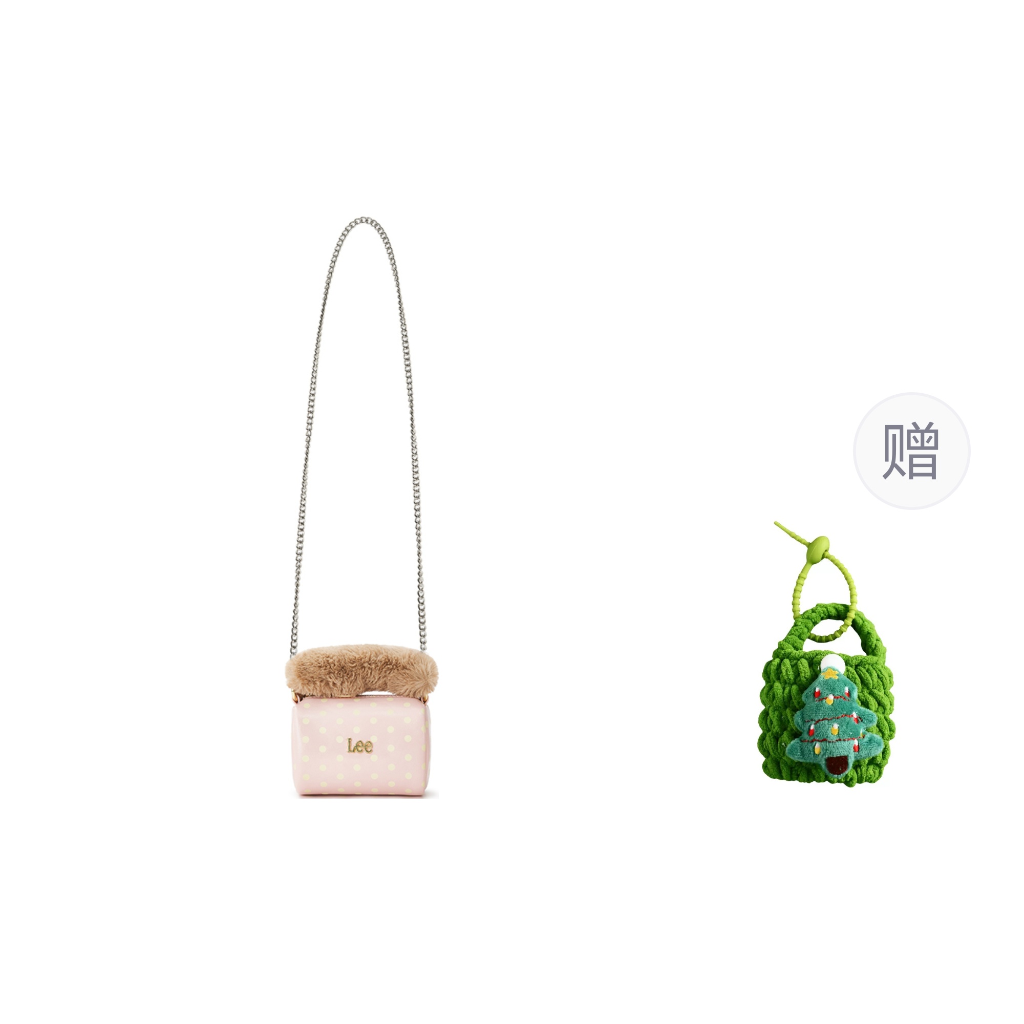 Lee Сумка женская малая из полиуретана и текстиля серебристо-розовая, 粉色-含链条
Lee Сумка женская малая из полиуретана и текстиля серебристо-розовая, 粉色-含链条