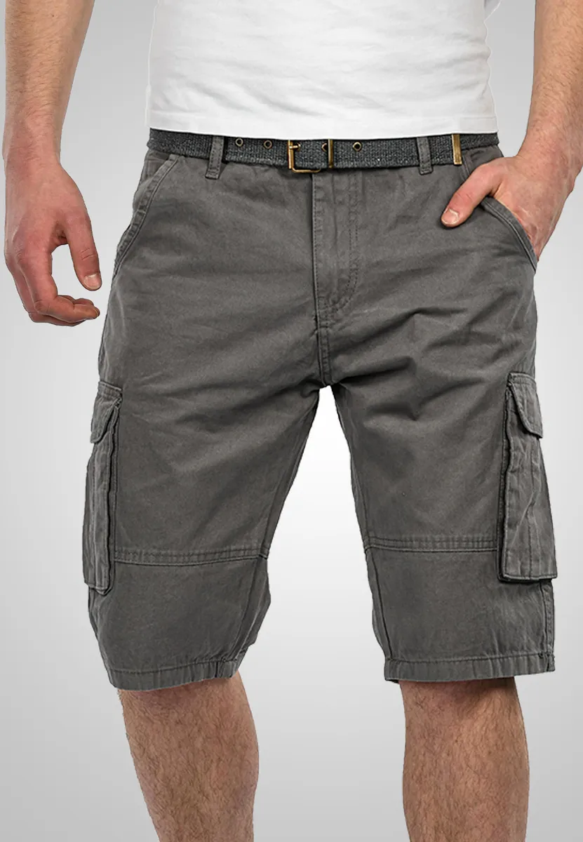 Шорты-карго Alessandro Salvarini "ASNIco", включая ремень в тон, серый
Шорты-карго Alessandro Salvarini "ASNIco", включая ремень в тон, серый