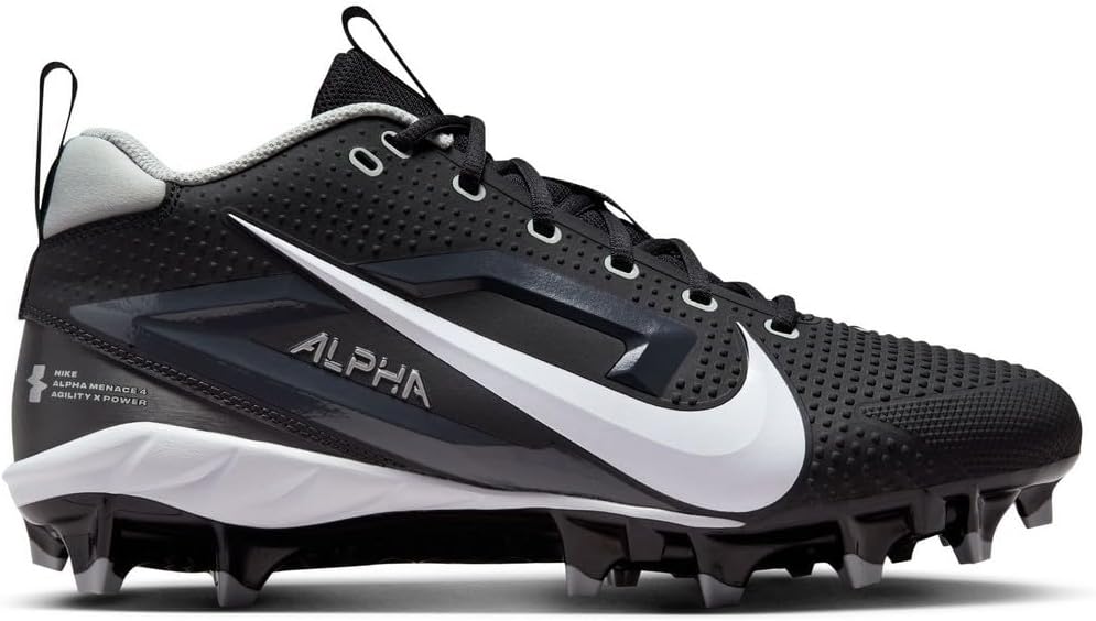 Мужские футбольные бутсы Nike Alpha Menace 4 Varsity, Black | White
Мужские футбольные бутсы Nike Alpha Menace 4 Varsity, Black | White