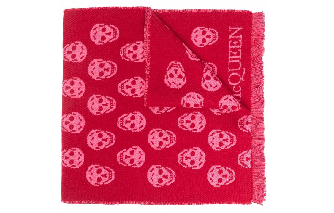 Вязаный шарф женский красный Alexander McQueen
Вязаный шарф женский красный Alexander McQueen