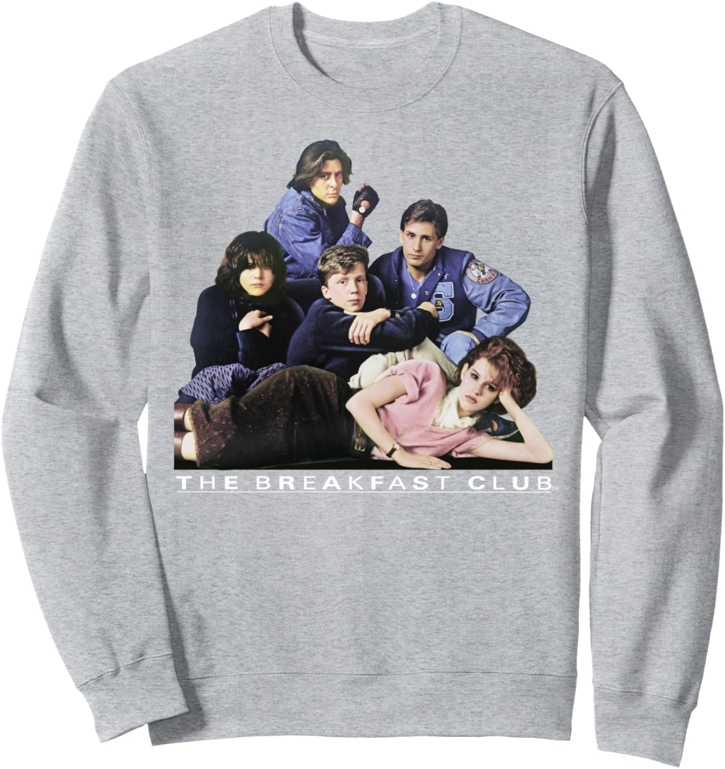 Толстовка с логотипом фильма «Клуб завтрака» (групповой портрет) The Breakfast Club, серый
Толстовка с логотипом фильма «Клуб завтрака» (групповой портрет) The Breakfast Club, серый