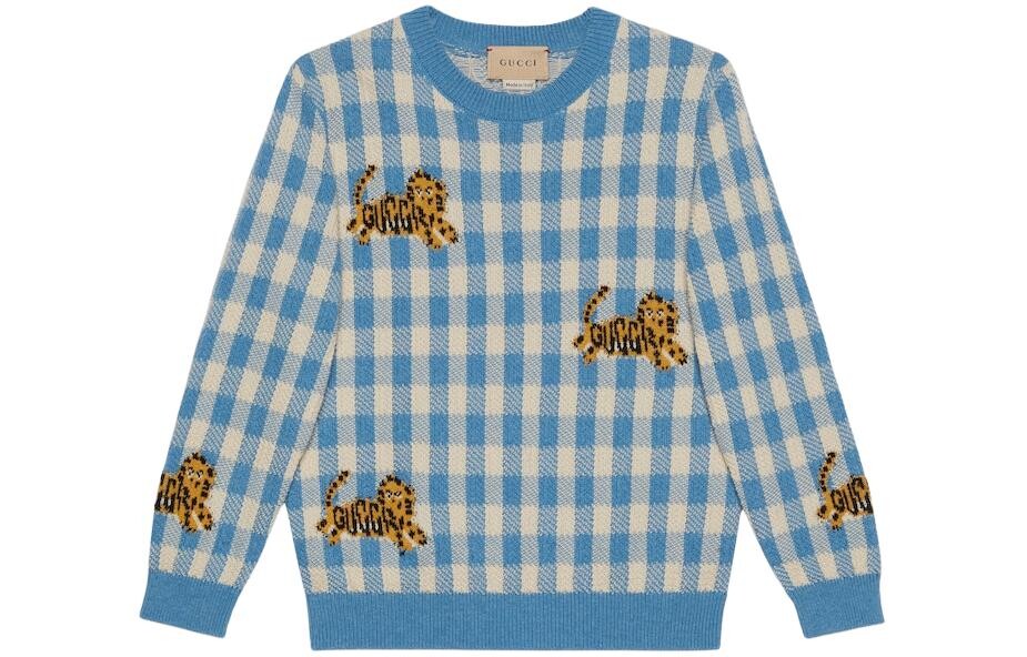 Детский свитер Gucci, синий
Детский свитер Gucci, синий