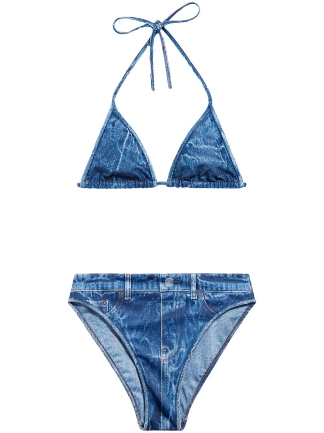 Balenciaga бикини с эффектом тромплей, синий
Balenciaga бикини с эффектом тромплей, синий