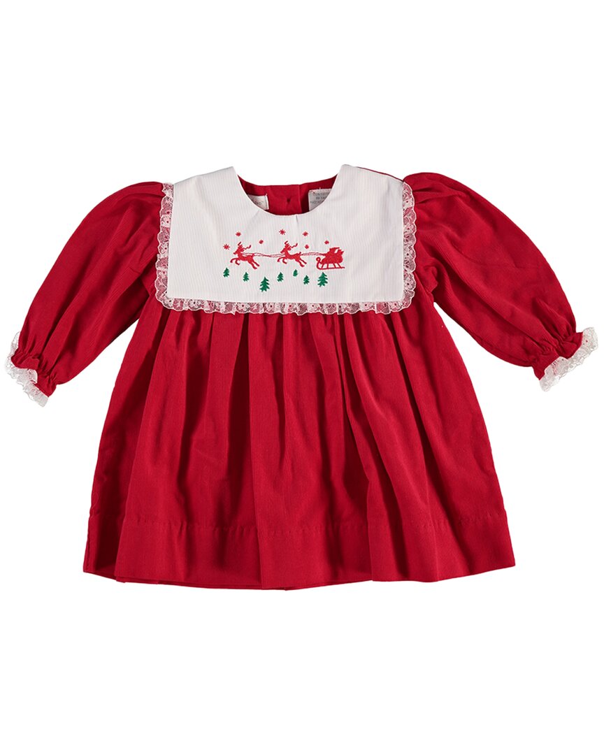 Carriage Boutique Рождественское платье с оленями, белый 
Carriage Boutique Рождественское платье с оленями, белый