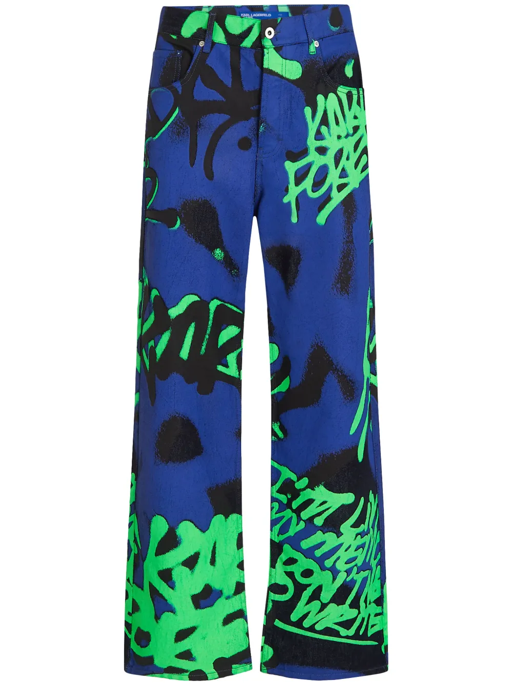 Широкие джинсы из коллаборации с Crapule2000 Karl Lagerfeld Jeans, синий
Широкие джинсы из коллаборации с Crapule2000 Karl Lagerfeld Jeans, синий