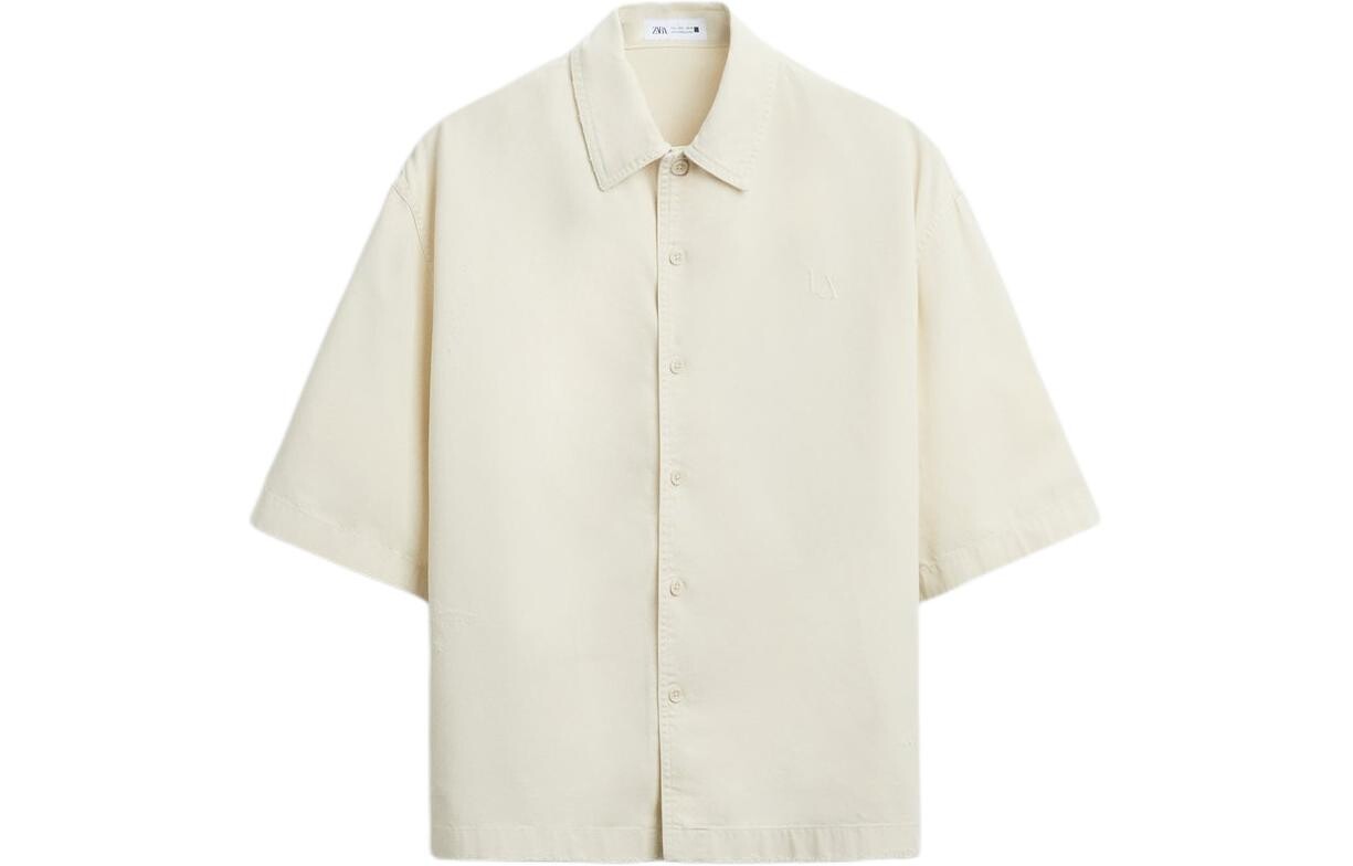 Рубашка мужская матово-белая Zara, белый
Рубашка мужская матово-белая Zara, белый