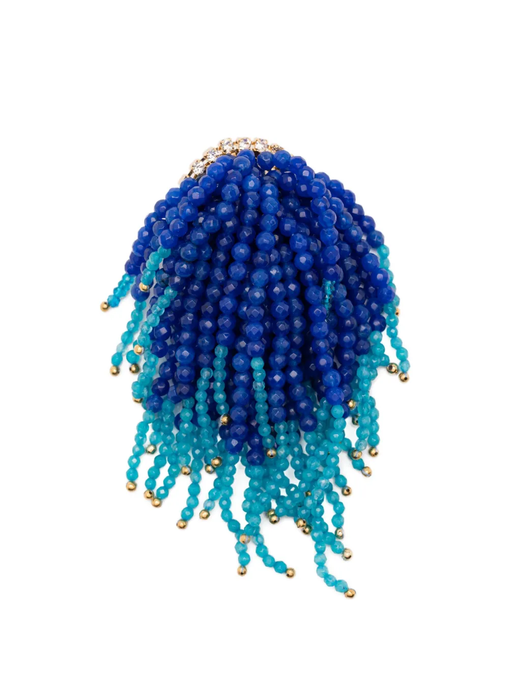 Серьга-кисточка из бисера Rosantica, синий
Серьга-кисточка из бисера Rosantica, синий
