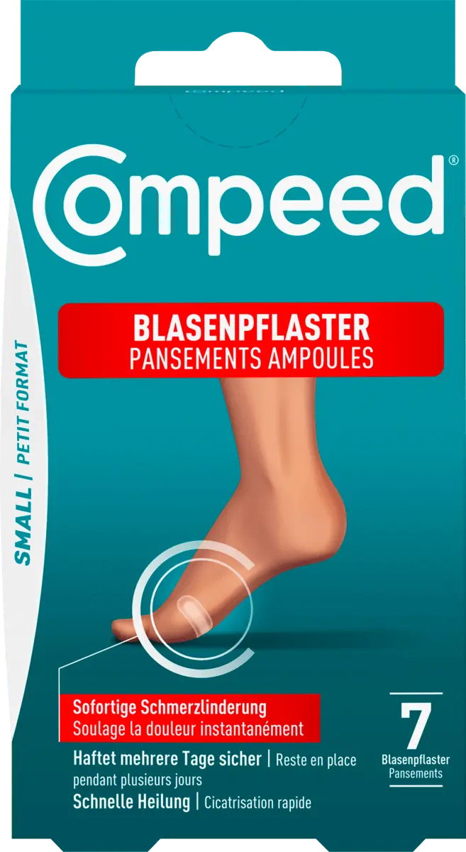 Пластыри блистерные маленькие 7 шт. Compeed
Пластыри блистерные маленькие 7 шт. Compeed