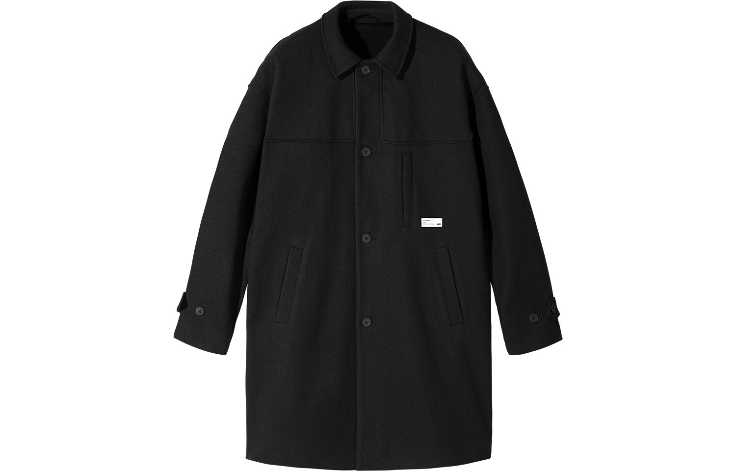 PSO Brand Пальто унисекс бренда PSO, Черный
PSO Brand Пальто унисекс бренда PSO, Черный