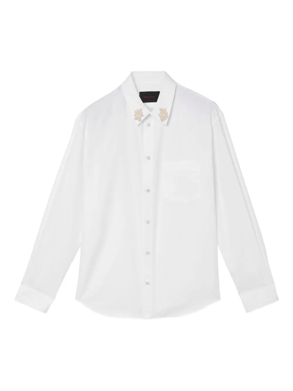 Декорированная рубашка Simone Rocha, белый
Декорированная рубашка Simone Rocha, белый