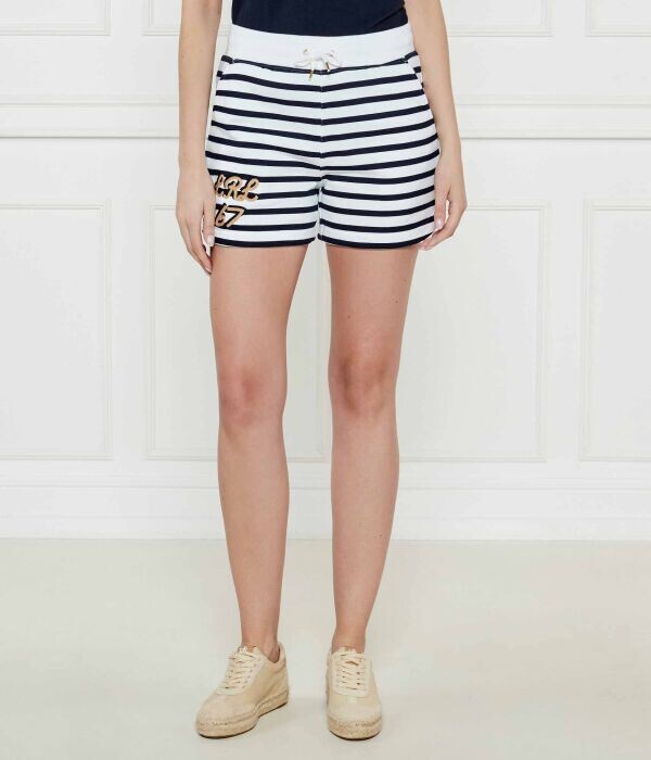 Шорты женские Lauren Ralph Lauren хлопковые в полоску, черно-белый
Шорты женские Lauren Ralph Lauren хлопковые в полоску, черно-белый