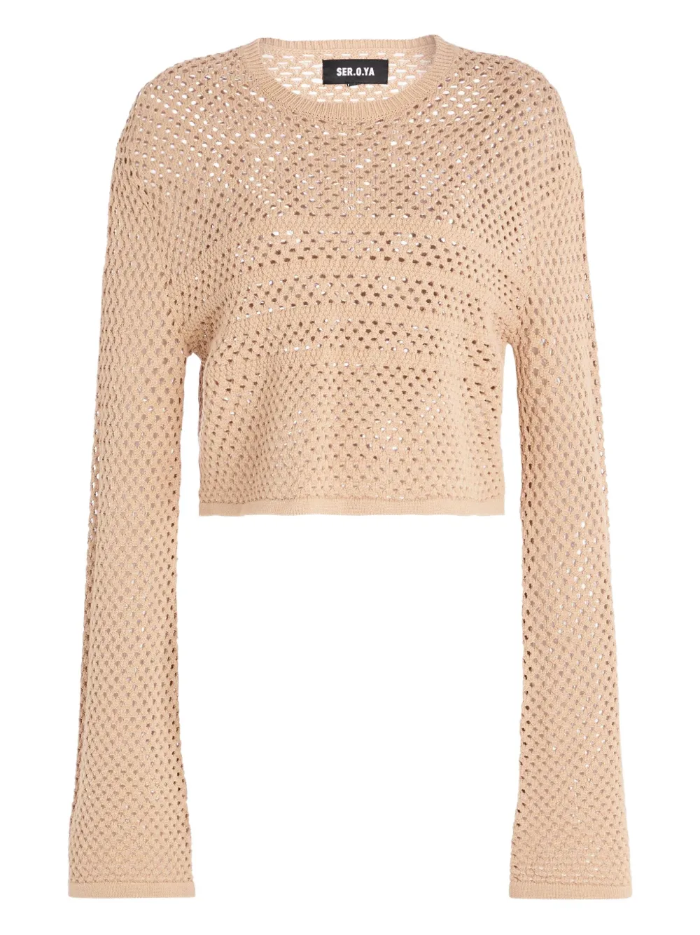 Топ Juno в технике кроше SER.O.YA, нейтральный
Топ Juno в технике кроше SER.O.YA, нейтральный