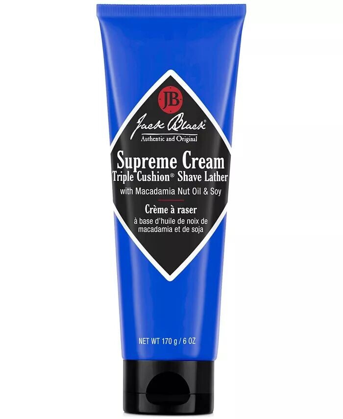 Пена для бритья Supreme Cream Triple Cushion, 6 унций Jack Black
Пена для бритья Supreme Cream Triple Cushion, 6 унций Jack Black