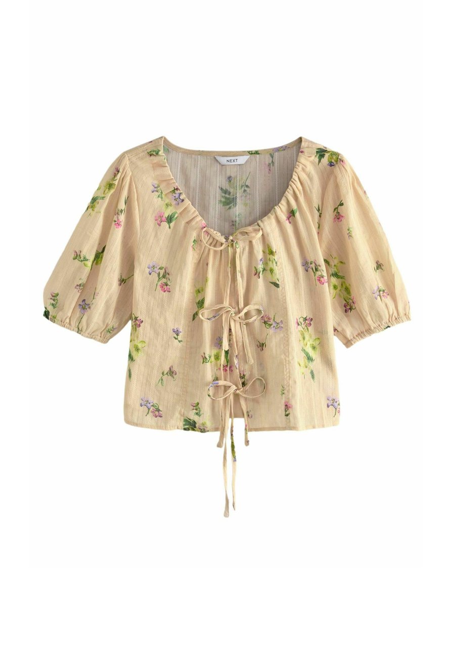 Блуза Next REGULAR FIT TIE FRONT PUFF SHORT SLEEVE, Natural Floral Print/Beige
Блуза Next REGULAR FIT TIE FRONT PUFF SHORT SLEEVE, Natural Floral Print/Beige