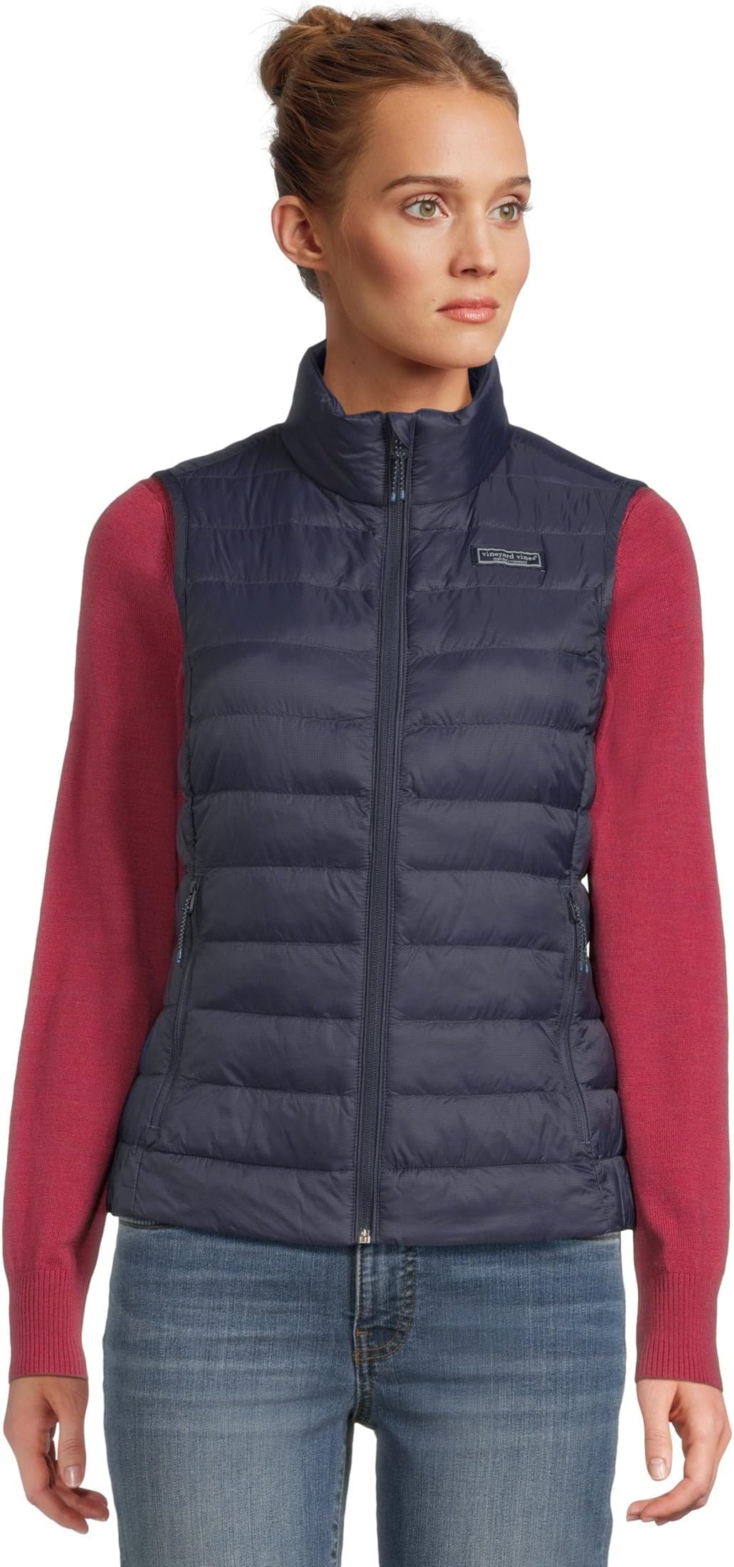 Женский стеганый жилет Shoreline Vineyard Vines, Nautical Navy
Женский стеганый жилет Shoreline Vineyard Vines, Nautical Navy