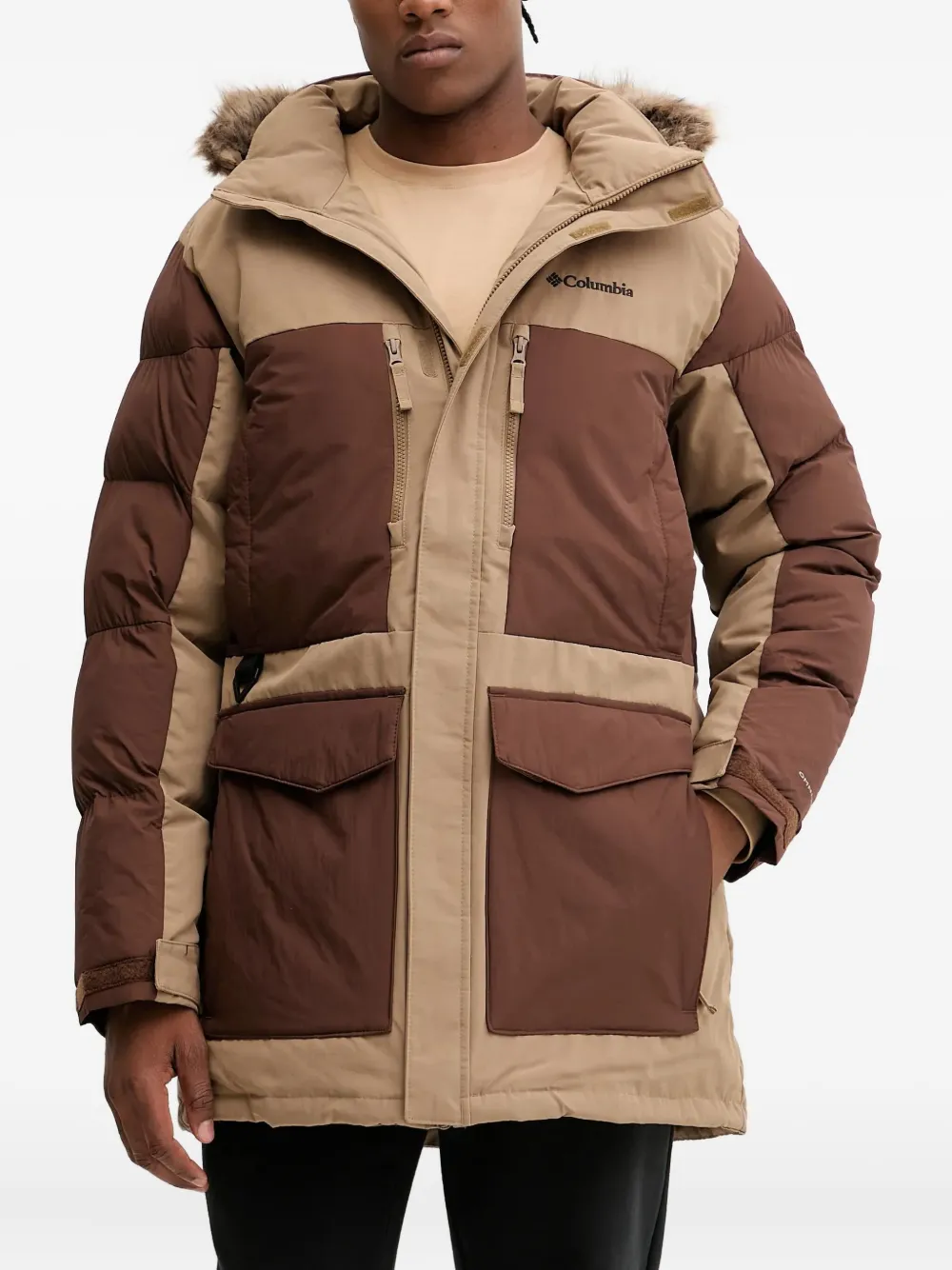 Стёганая куртка с капюшоном Columbia, бежевый
Стёганая куртка с капюшоном Columbia, бежевый
