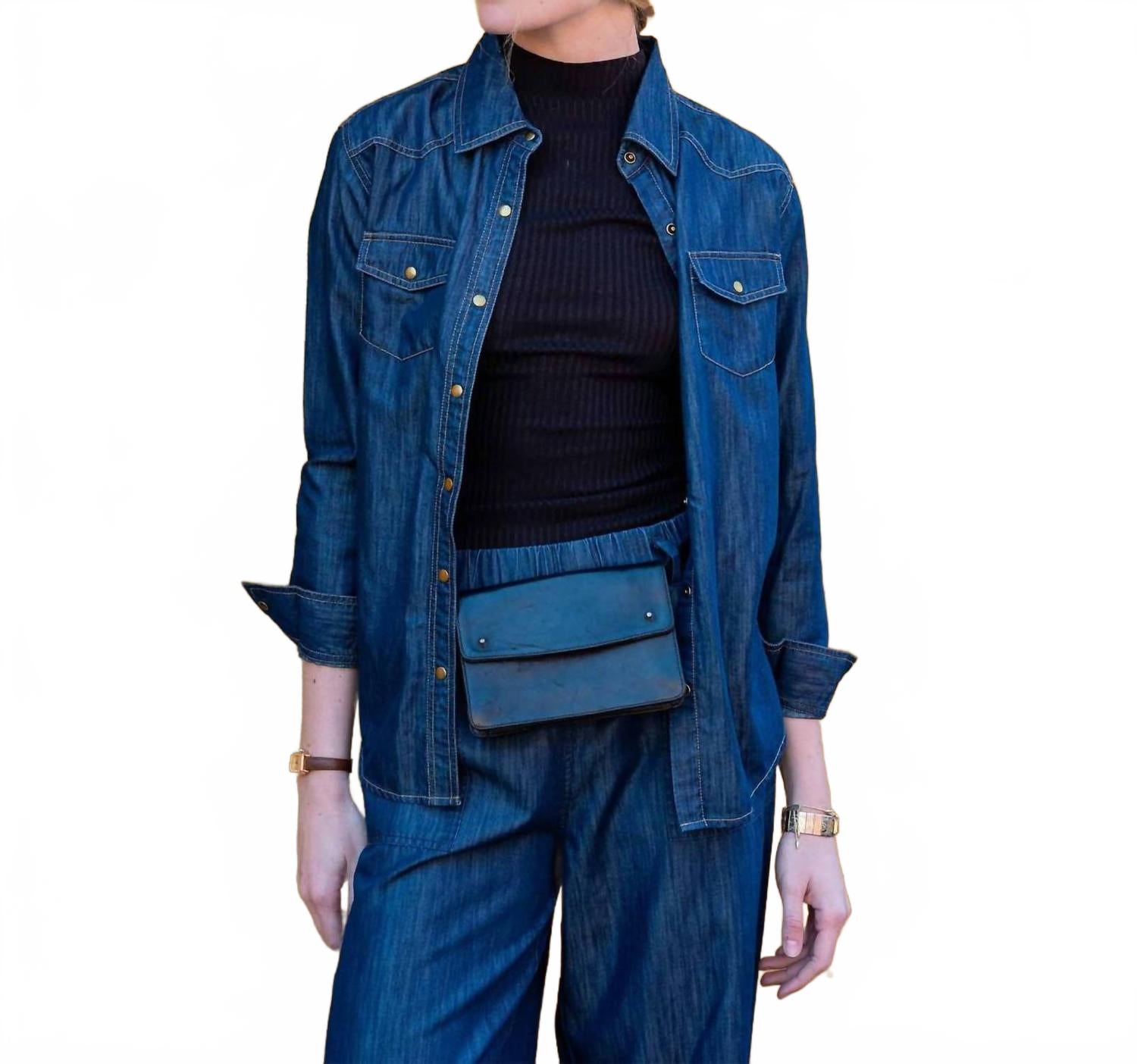 Рубашка на пуговицах Margot под ночным дождем Voyageur By Mersea, Night Rain
Рубашка на пуговицах Margot под ночным дождем Voyageur By Mersea, Night Rain