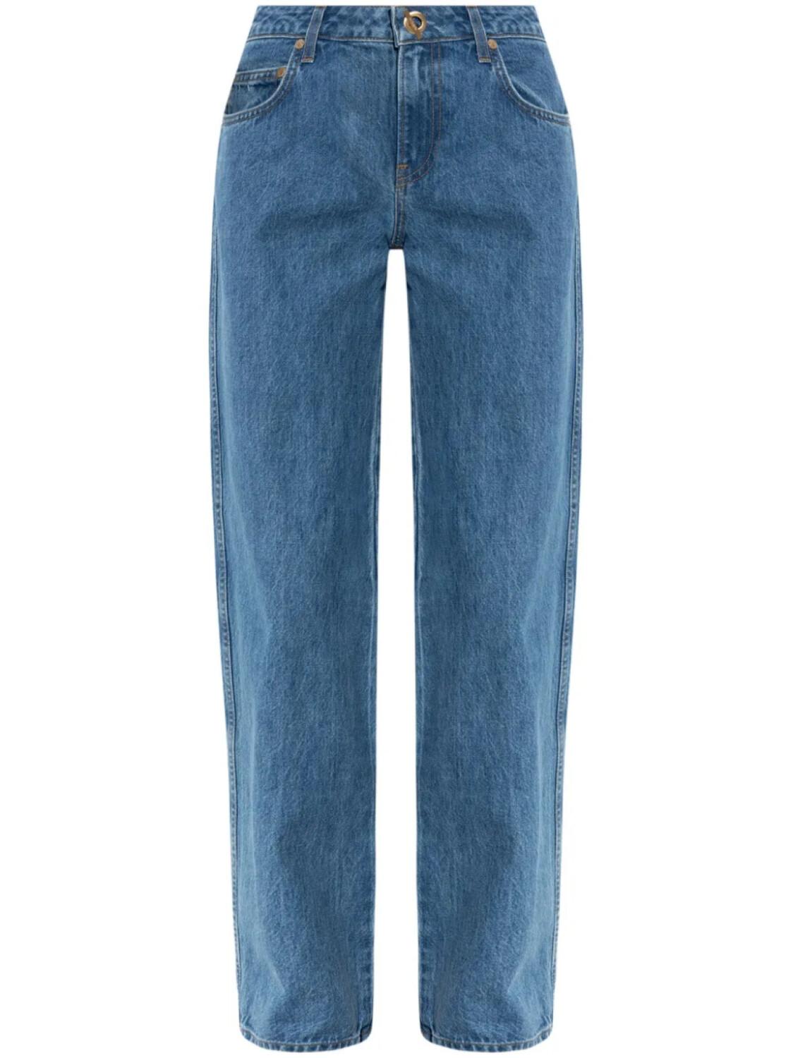 Джинсы широкого кроя Cult Gaia, синий
Джинсы широкого кроя Cult Gaia, синий