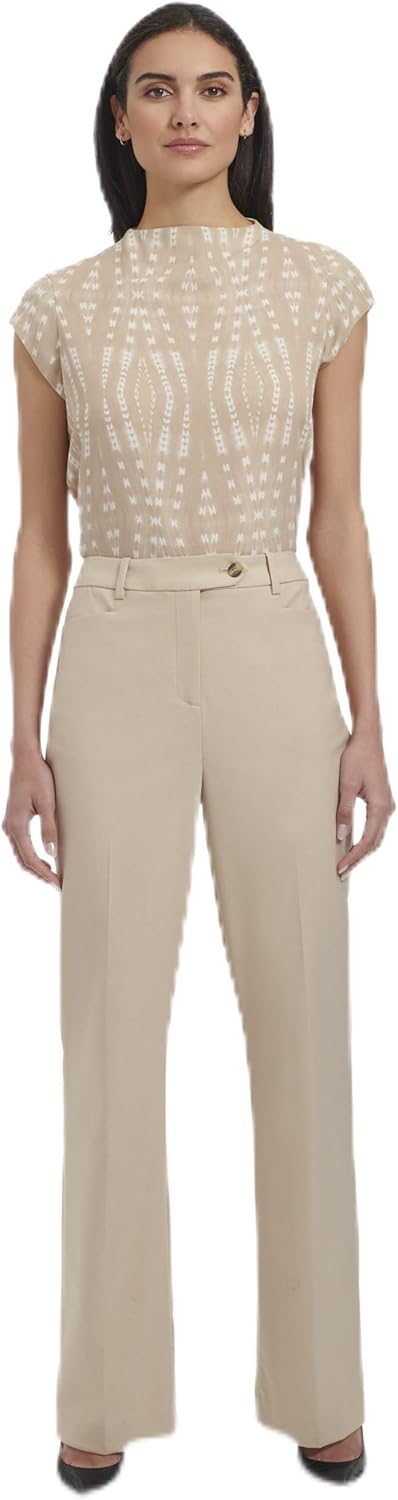 Современные приталенные брюки Calvin Klein для женщин, Latte Multi
Современные приталенные брюки Calvin Klein для женщин, Latte Multi