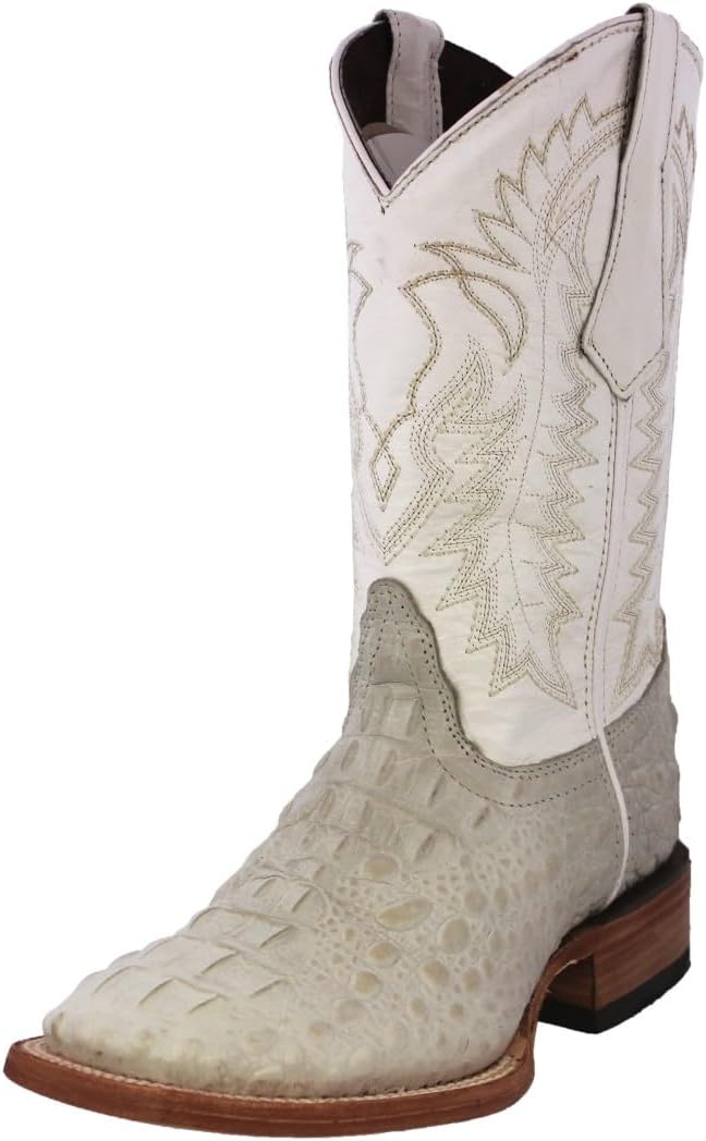 Мужские ковбойские сапоги Texas Legacy из коньячной кожи с квадратным носком и тиснением под крокодила, слоновая кость
Мужские ковбойские сапоги Texas Legacy из коньячной кожи с квадратным носком и тиснением под крокодила, слоновая кость