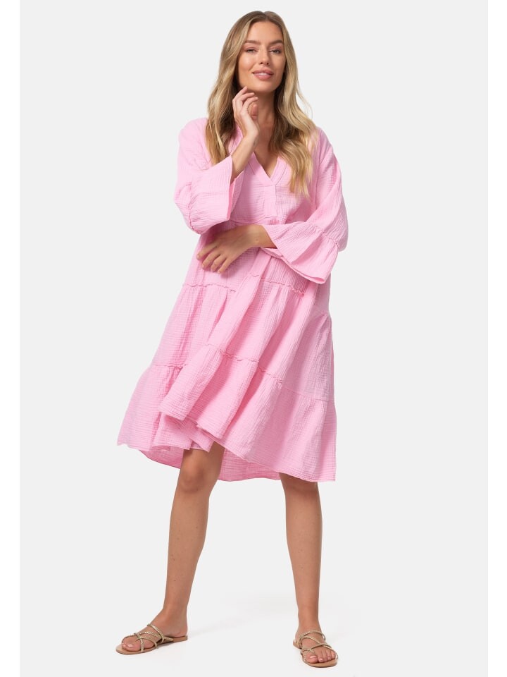 Длинное платье PM SELECTED Musselin Tunika, розовый
Длинное платье PM SELECTED Musselin Tunika, розовый