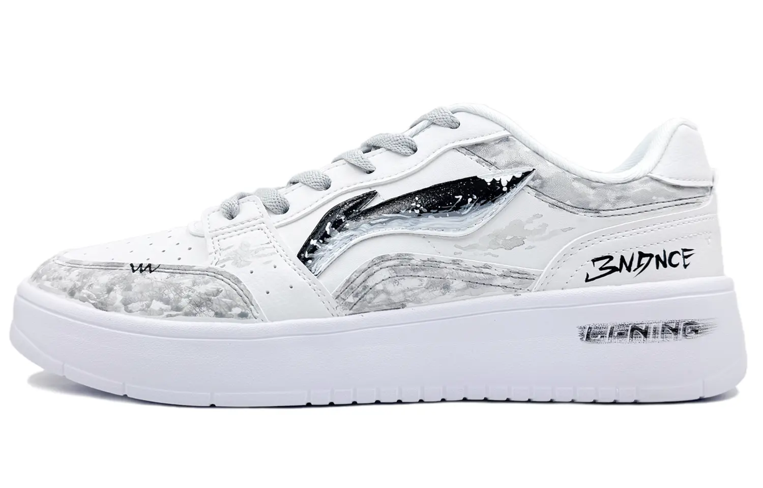 LINING Кроссовки для скейтбординга Acer Truncatum с противоскользящей амортизацией и износостойкостью, низкие, мужские, белые, серые
LINING Кроссовки для скейтбординга Acer Truncatum с противоскользящей амортизацией и износостойкостью, низкие, мужские, белые, серые