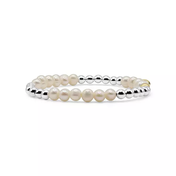 5-Миллиметровый серебряный браслет с шариками и пресноводным жемчугом Bowood Lane, silver
5-Миллиметровый серебряный браслет с шариками и пресноводным жемчугом Bowood Lane, silver