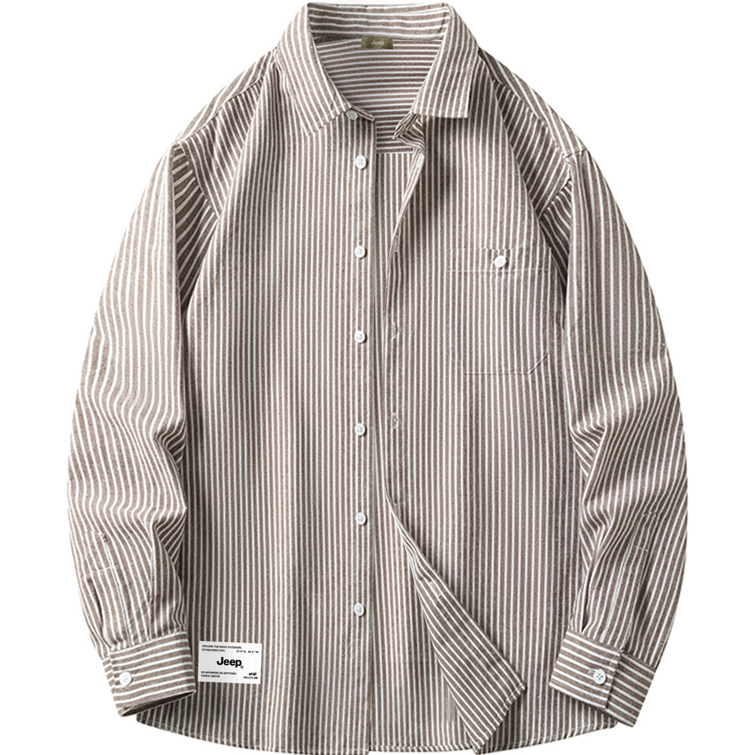 Рубашка унисекс Jeep, серый
Рубашка унисекс Jeep, серый