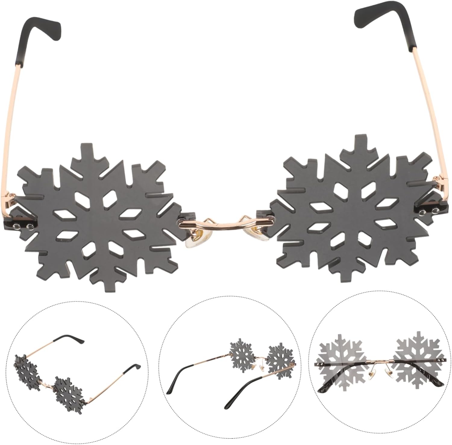 1 пара солнцезащитных очков без оправы «Снежинка» для рождественских вечеринок. Уникальные праздничные очки для фестивалей и торжеств. Стильный дизайн для фотосессий и мероприятий WOFASHPURET, Black
1 пара солнцезащитных очков без оправы «Снежинка» для рождественских вечеринок. Уникальные праздничные очки для фестивалей и торжеств. Стильный дизайн для фотосессий и мероприятий WOFASHPURET, Black