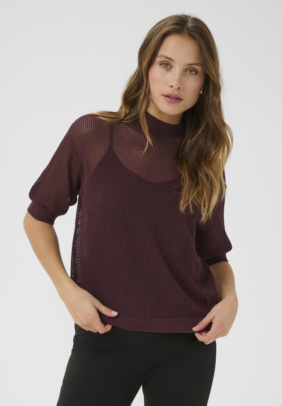 Футболка Kaffe Basic T-shirt, Fudge/Bordeaux
Футболка Kaffe Basic T-shirt, Fudge/Bordeaux