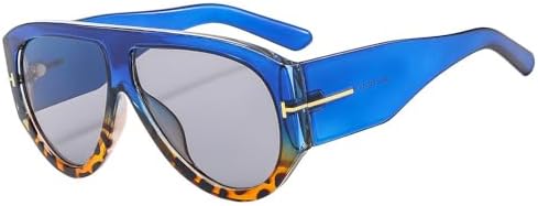 Солнцезащитные очки в стиле ретро 2026 для женщин и мужчин, зеленая оправа с леопардовым принтом, модные солнцезащитные очки с защитой от УФ-излучения UV400 MTZJH, Blue Leopard Grey
Солнцезащитные очки в стиле ретро 2026 для женщин и мужчин, зеленая оправа с леопардовым принтом, модные солнцезащитные очки с защитой от УФ-излучения UV400 MTZJH, Blue Leopard Grey