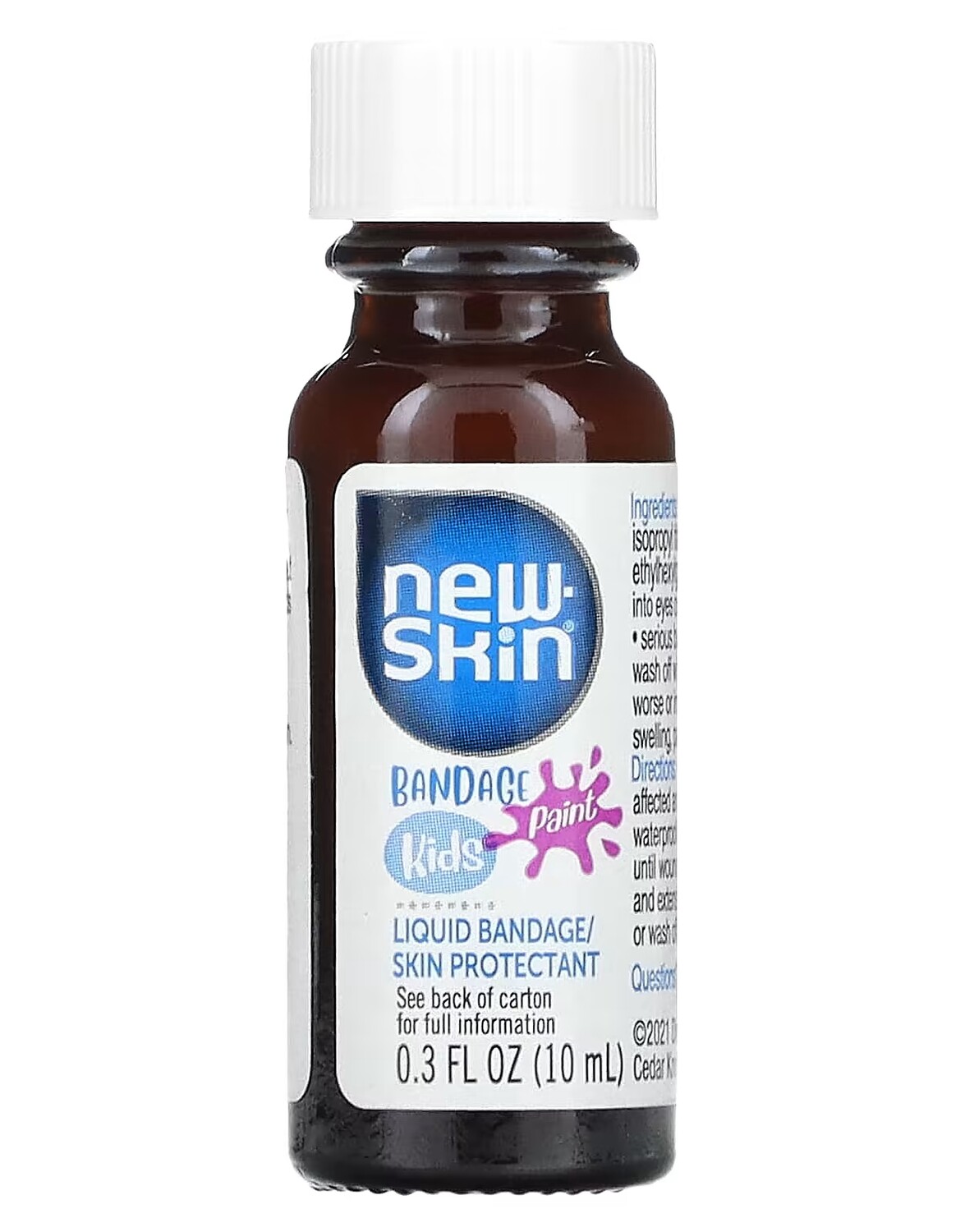 Жидкий бинт New Skin Kids Bandage Paint фиолетовый 10мл
Жидкий бинт New Skin Kids Bandage Paint фиолетовый 10мл