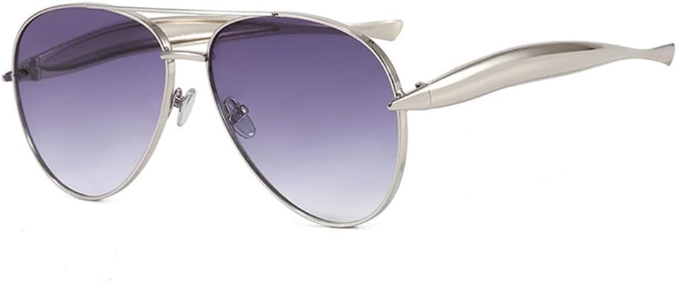 Женские солнцезащитные очки большого размера в металлической оправе с защитой от УФ-излучения UV400 для занятий спортом на открытом воздухе, бега и езды на велосипеде UYPTK, C7 Silver Gray
Женские солнцезащитные очки большого размера в металлической оправе с защитой от УФ-излучения UV400 для занятий спортом на открытом воздухе, бега и езды на велосипеде UYPTK, C7 Silver Gray