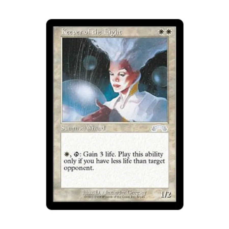 CCG Хранитель Света (U), MTG - Exodus
CCG Хранитель Света (U), MTG - Exodus