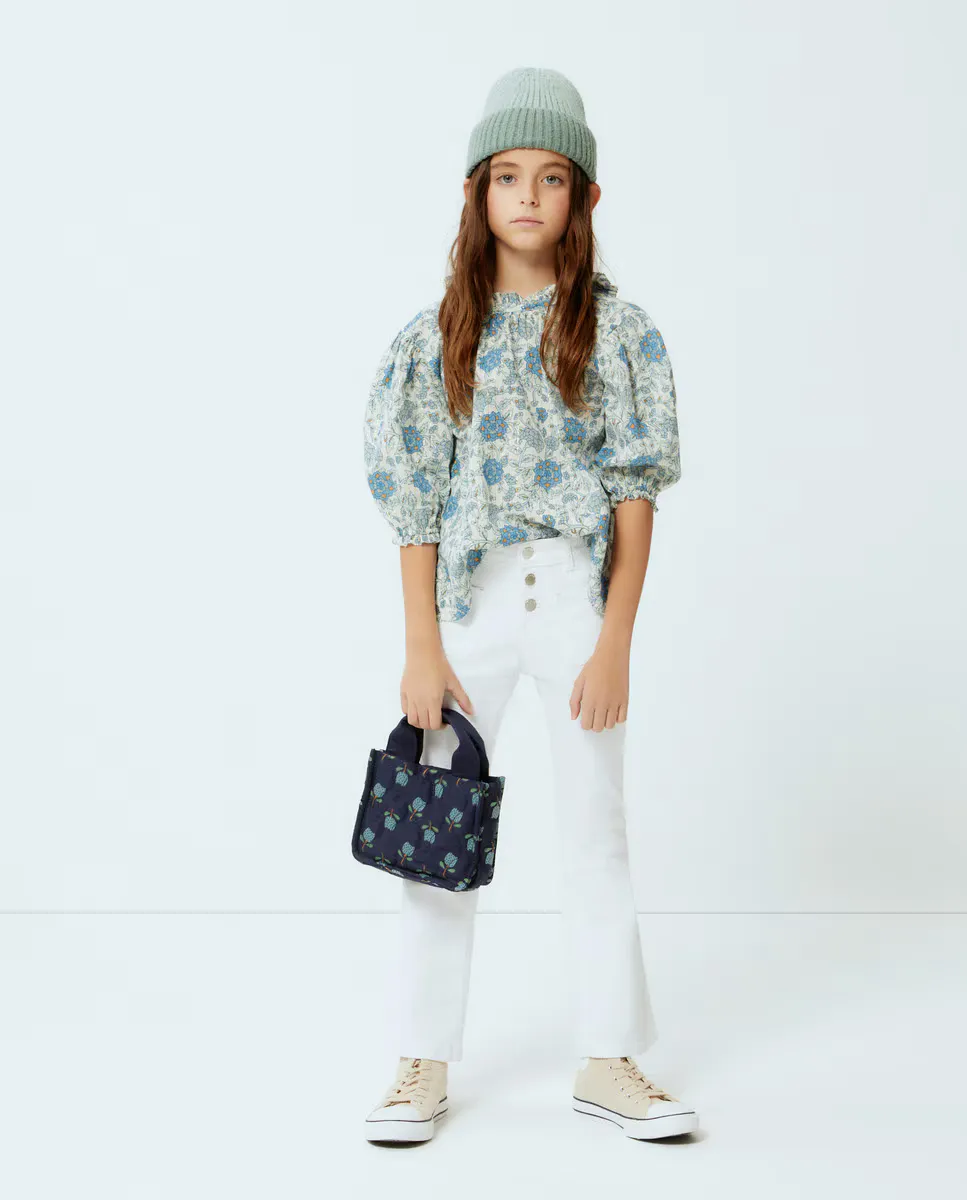 Брюки Демин для девочки расклешенного цвета Kids El Corte Inglés, кремово-белый
Брюки Демин для девочки расклешенного цвета Kids El Corte Inglés, кремово-белый