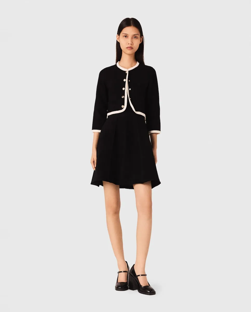 Платье 2-в-1 с бархатным эффектом Maje, черный
Платье 2-в-1 с бархатным эффектом Maje, черный