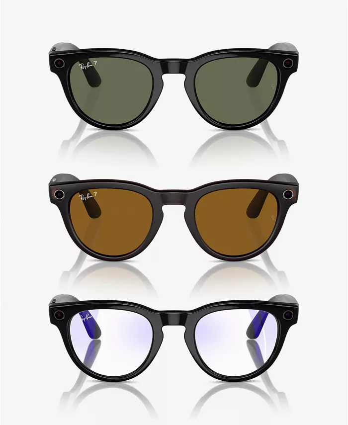 Коллекция очков Unisex AI Meta Gen1 Headliner Ray-Ban, черный
Коллекция очков Unisex AI Meta Gen1 Headliner Ray-Ban, черный