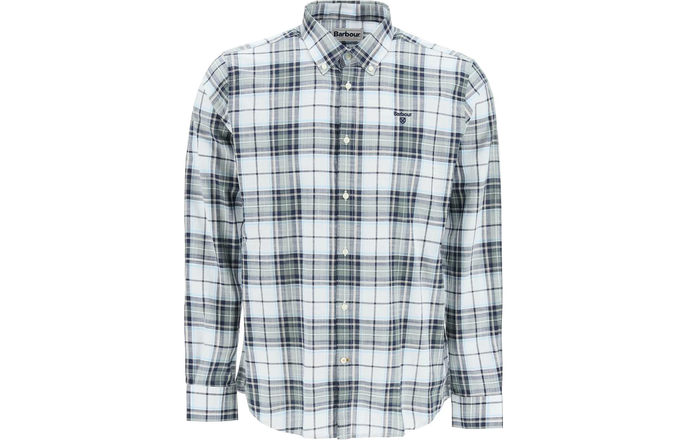 Тартановая рубашка с длинным рукавом BARBOUR, белый
Тартановая рубашка с длинным рукавом BARBOUR, белый