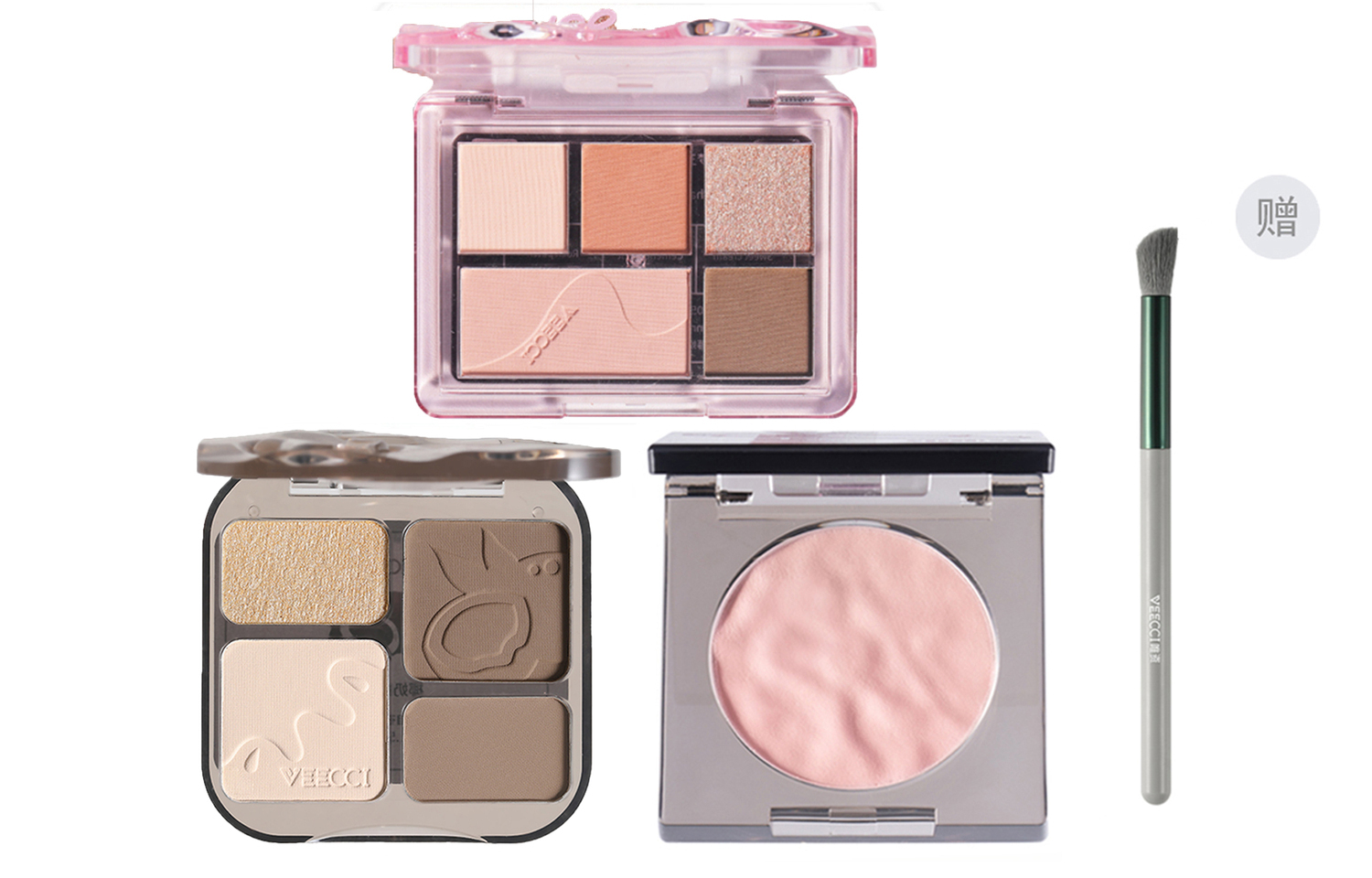 Палетка теней для век румяна хайлайтер палетка для контуринга набор косметики легко растушевывается натуральное сияние тканевый набор из 3 штук VEECCI
Палетка теней для век румяна хайлайтер палетка для контуринга набор косметики легко растушевывается натуральное сияние тканевый набор из 3 штук VEECCI