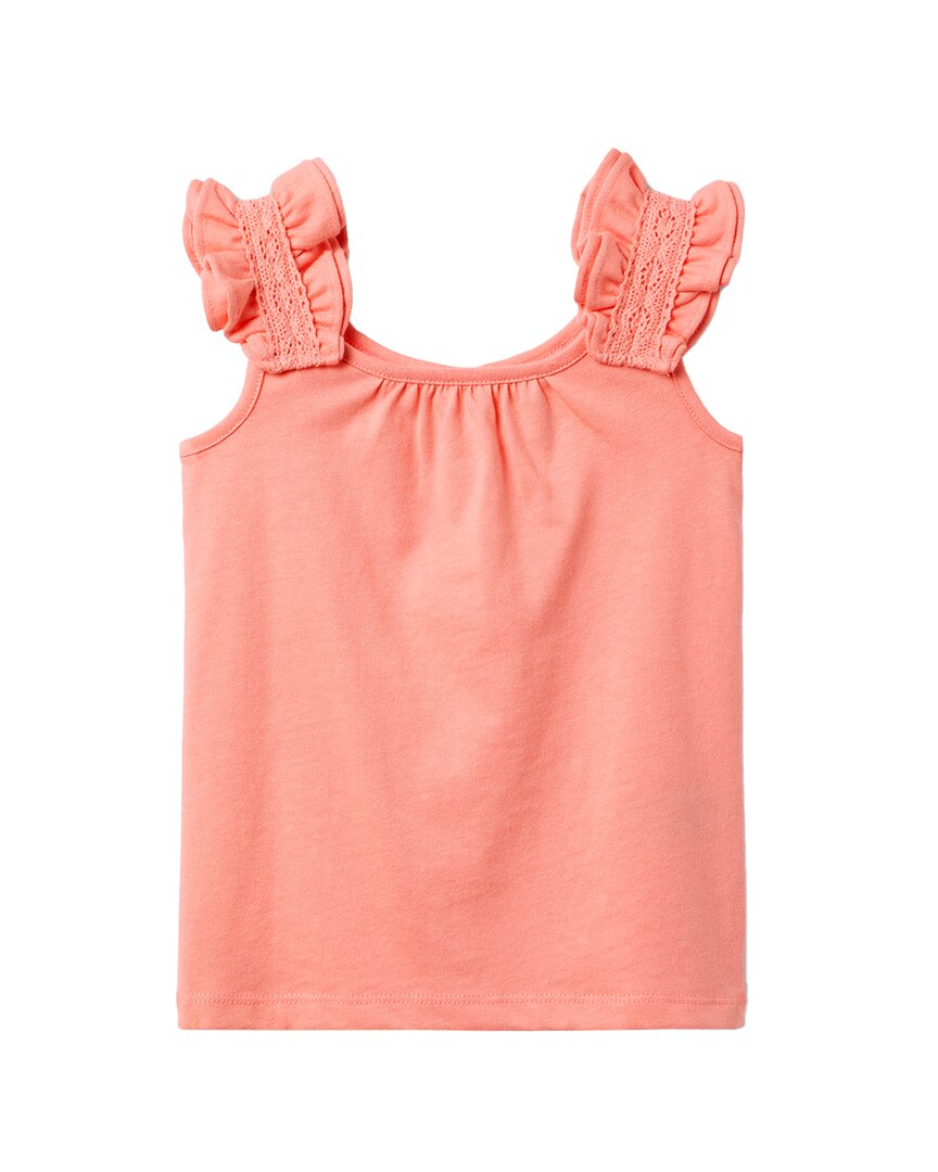 Джени энд Джек Топ с кружевной отделкой Janie and Jack, розовый
Джени энд Джек Топ с кружевной отделкой Janie and Jack, розовый