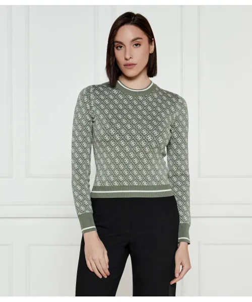 Изношенный свитер Slim fit Guess Jeans, зеленый
Изношенный свитер Slim fit Guess Jeans, зеленый