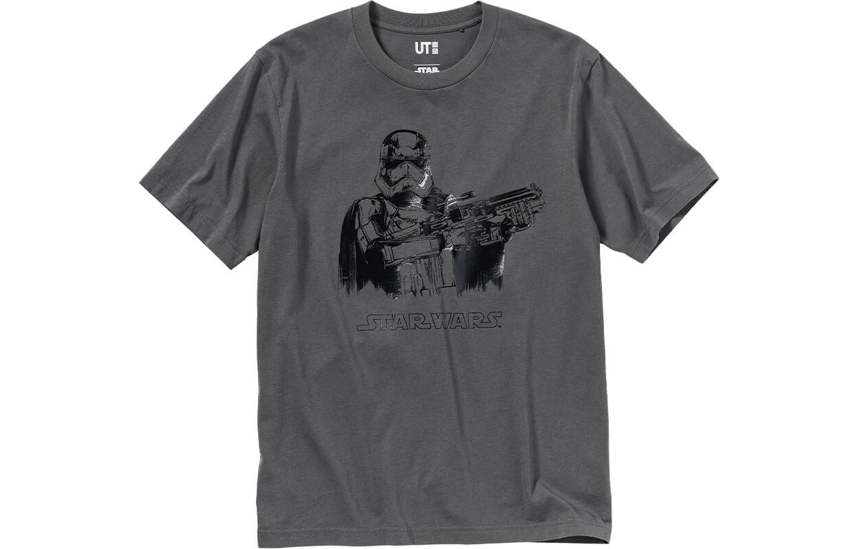 UNIQLO Футболка унисекс, цвет Asphalt Gray
UNIQLO Футболка унисекс, цвет Asphalt Gray