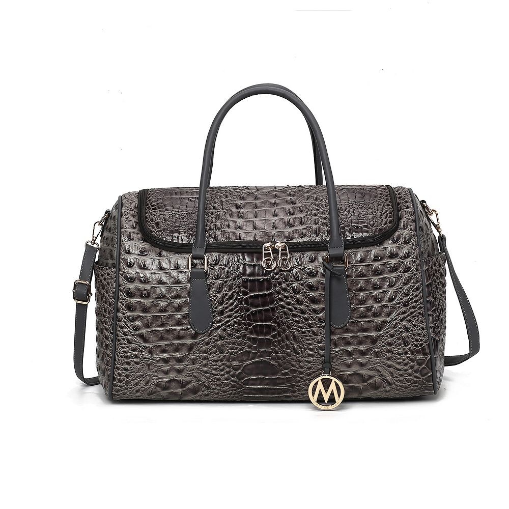 Коллекция Mkf Женская дорожная сумка Rina из веганской кожи с тиснением под крокодила от Mia K MKF Collection, цвет Charcoal, Черный, Коллекция Mkf Женская дорожная сумка Rina из веганской кожи с тиснением под крокодила от Mia K MKF Collection, цвет Charc
Коллекция Mkf Женская дорожная сумка Rina из веганской кожи с тиснением под крокодила от Mia K MKF Collection, цвет Charcoal, Черный, Коллекция Mkf Женская дорожная сумка Rina из веганской кожи с тиснением под крокодила от Mia K MKF Collection, цвет Charc