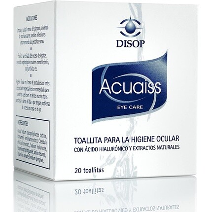 Очищающие салфетки для век Acuaiss с гиалуроновой кислотой, алоэ вера и бисабололом.
Очищающие салфетки для век Acuaiss с гиалуроновой кислотой, алоэ вера и бисабололом.