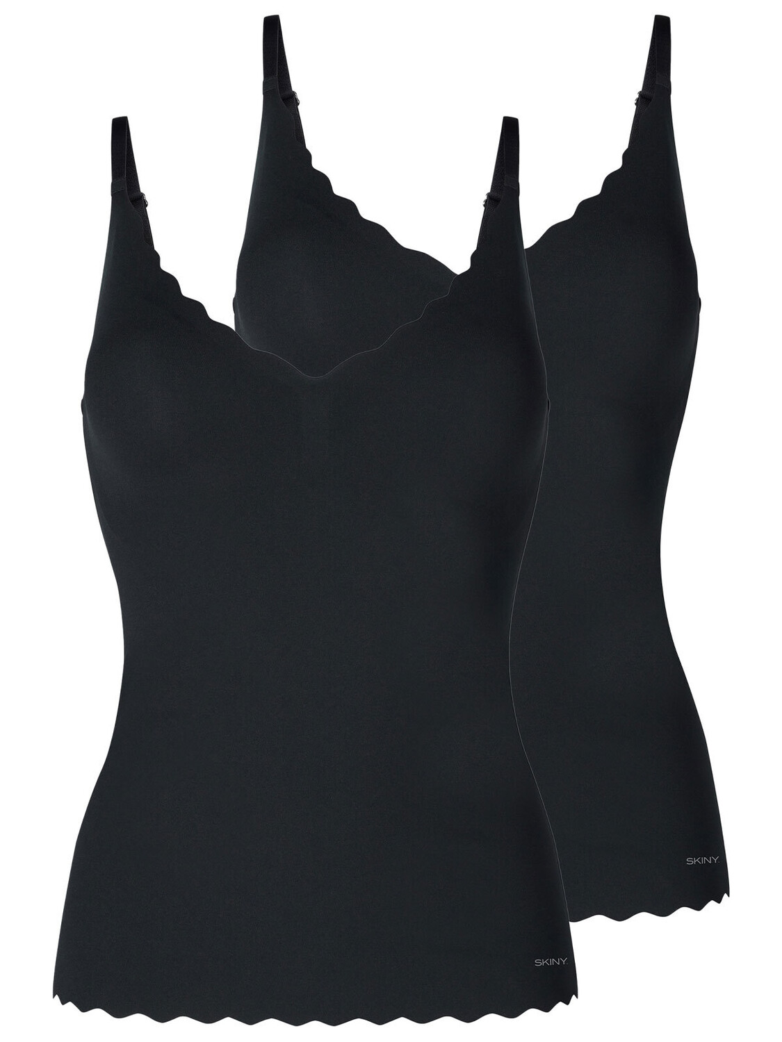 Майка Skiny 2er Pack Spaghettishirt herausn. Pads, черный
Майка Skiny 2er Pack Spaghettishirt herausn. Pads, черный