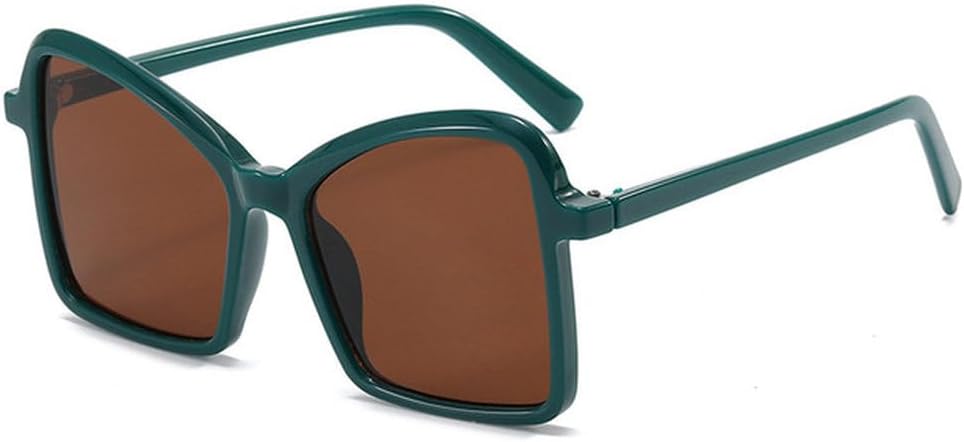 Модные женские солнцезащитные очки в крупной многоугольной оправе, разноцветные, с плоскими зеркальными линзами, мужские солнцезащитные очки для улицы с защитой от УФ-излучения UV400, SUN2681 Generic, C6 Green Tea
Модные женские солнцезащитные очки в крупной многоугольной оправе, разноцветные, с плоскими зеркальными линзами, мужские солнцезащитные очки для улицы с защитой от УФ-излучения UV400, SUN2681 Generic, C6 Green Tea