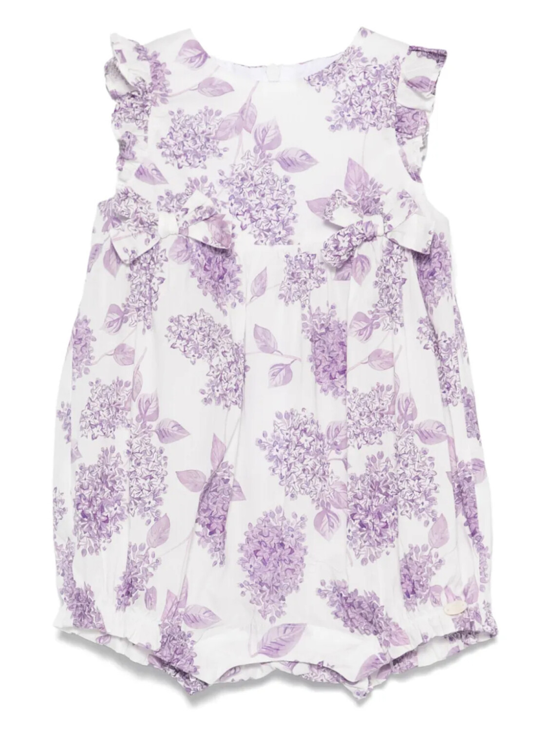 Tartine Et Chocolat ромпер с цветочным принтом, фиолетовый 
Tartine Et Chocolat ромпер с цветочным принтом, фиолетовый