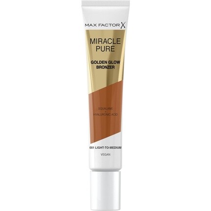 Бронзер Miracle Pure Golden Glow от светлого до среднего 15 мл 001 Max Factor
Бронзер Miracle Pure Golden Glow от светлого до среднего 15 мл 001 Max Factor