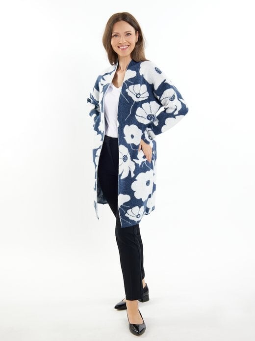 Вязаный кардиган Usha, синий
Вязаный кардиган Usha, синий